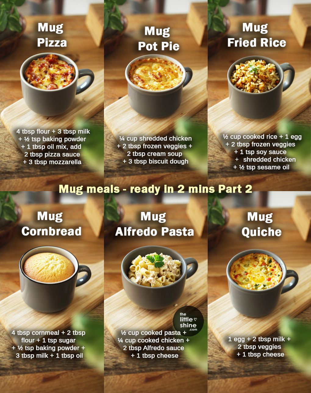 Mug Meals – Ready in Minutes (Part 2)