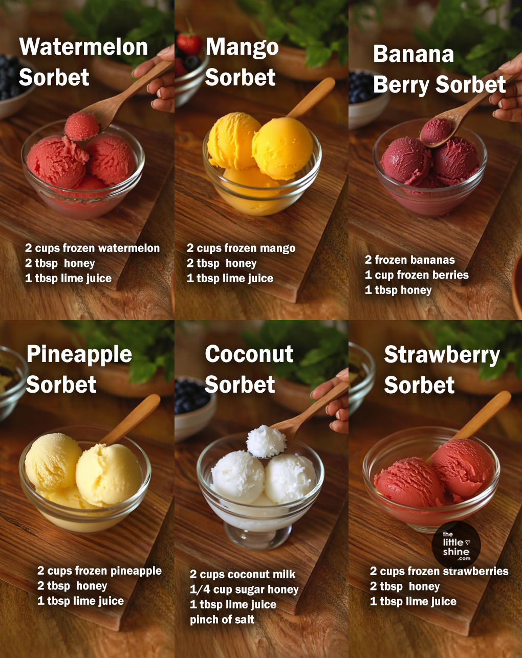 Easy Homemade Sorbet Recipes (Refreshing, Dairy-Free Treats)