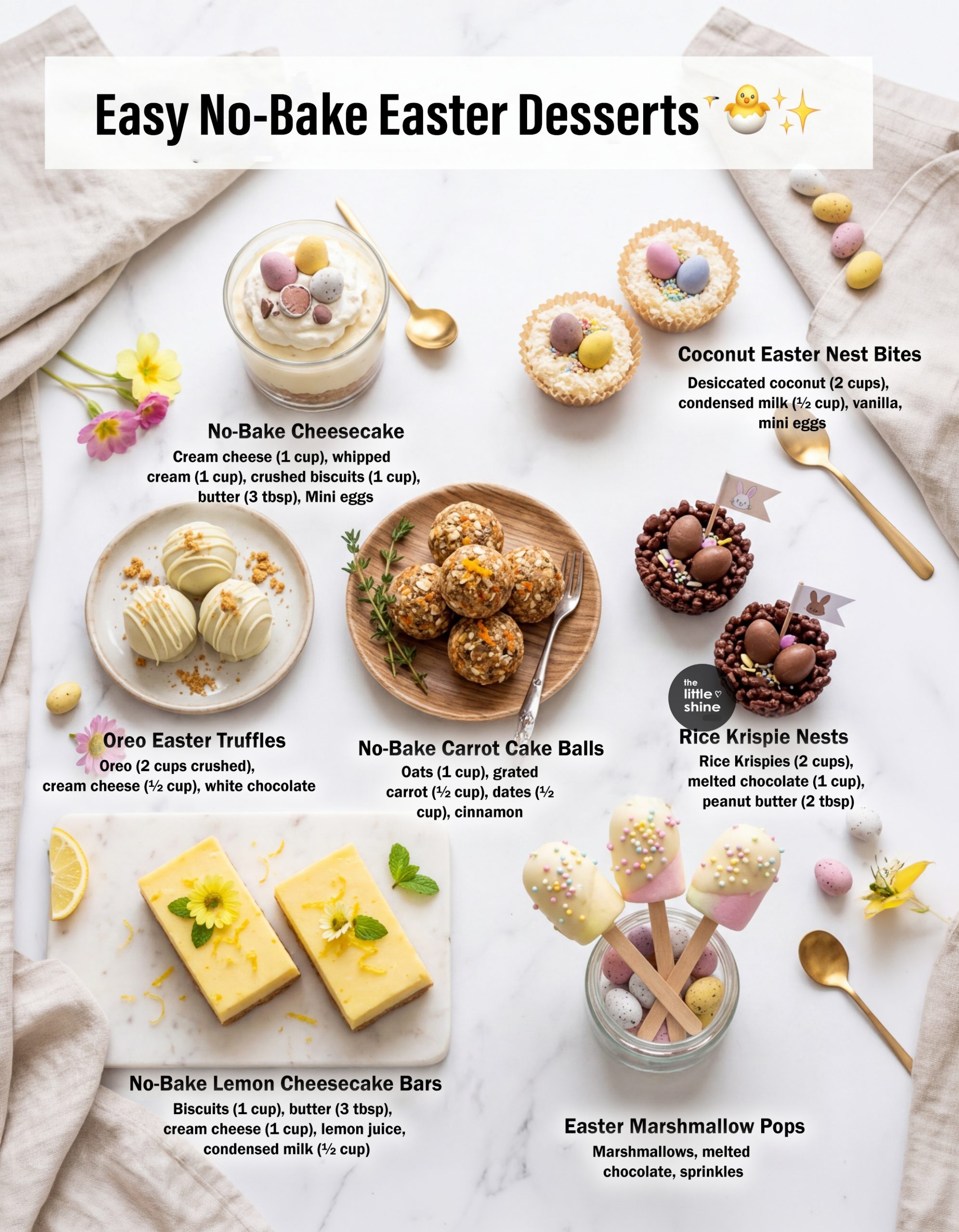 Easy No-Bake Easter Desserts