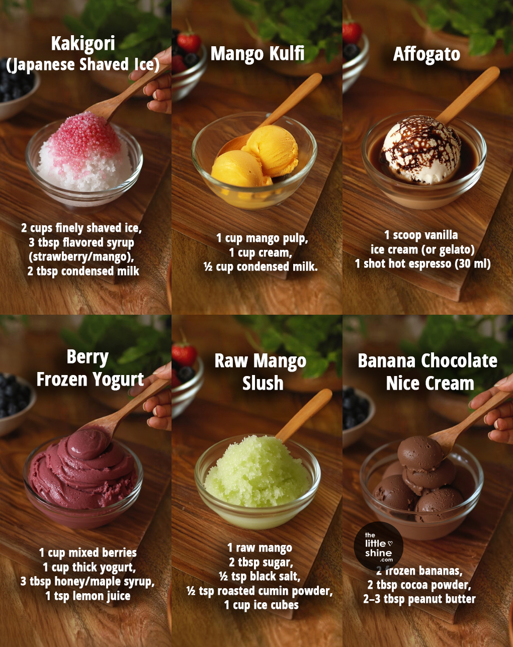 6 Refreshing and delicious Frozen Desserts 