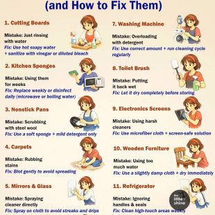 Things You’re Cleaning Wrong (and How to Fix Them)