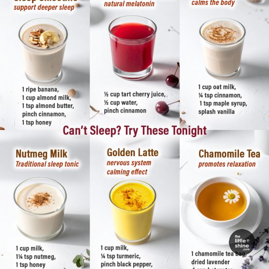 Natural Sleep Drinks to Help You Fall Asleep Faster