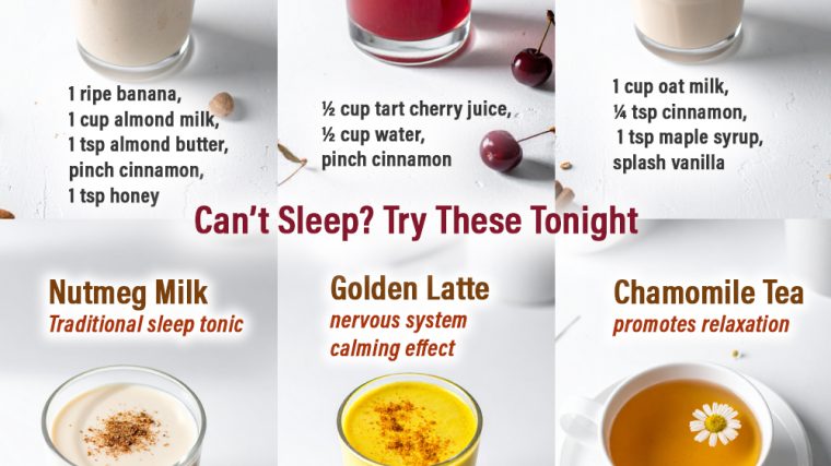 Natural Sleep Drinks to Help You Fall Asleep Faster