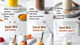 6 Healthy Homemade Milk Recipes (Easy, Functional & Delicious)