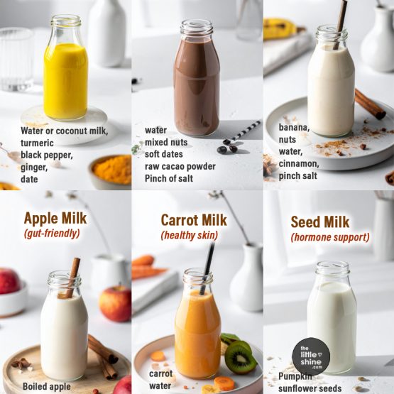 6 Healthy Homemade Milk Recipes (Easy, Functional & Delicious)