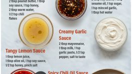 🍜 5 Easy Pour-Over Noodle Sauce Recipes - ready in 2 mins