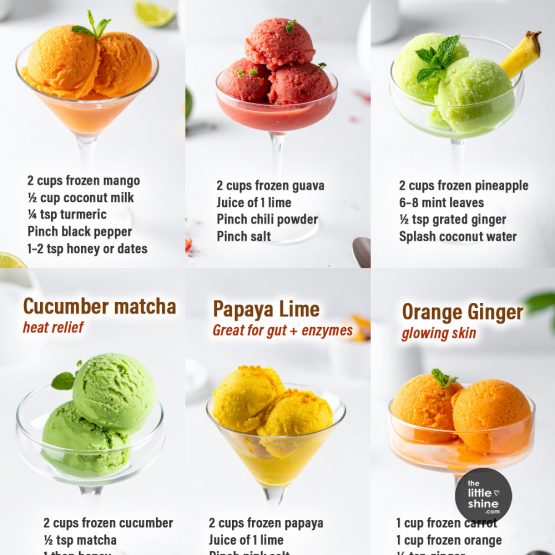 6 Healthy Sorbet Recipes for Summer