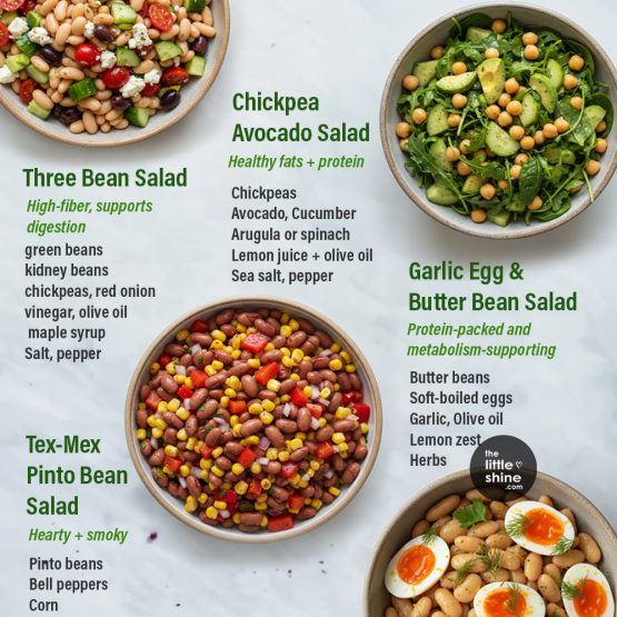 Fresh Summer Bean Salads (Easy, Healthy & Protein-Rich)