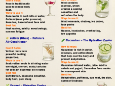 Natural Cooling Remedies for Summer 🌿☀️
