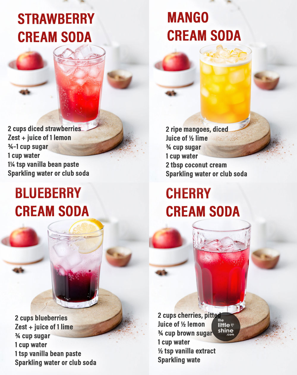 Cream Soda Recipes That Feel Like Summer in a Glass 🍓🥭🫐🍒