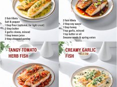 🐟 Easy Fish Recipes with Delicious Sauces