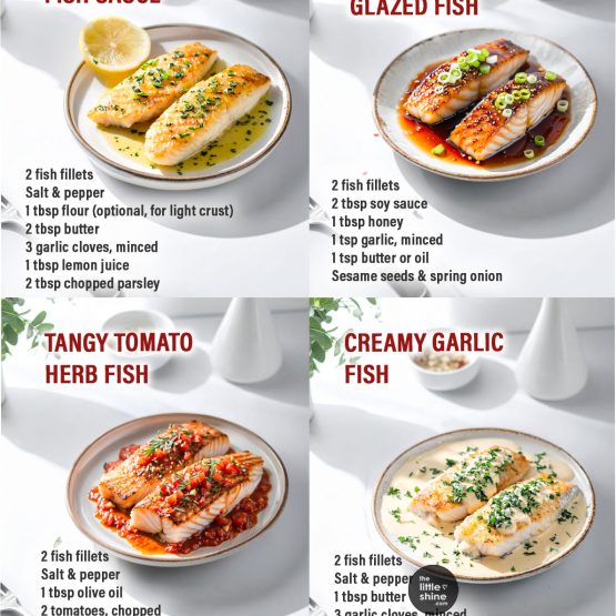 🐟 Easy Fish Recipes with Delicious Sauces