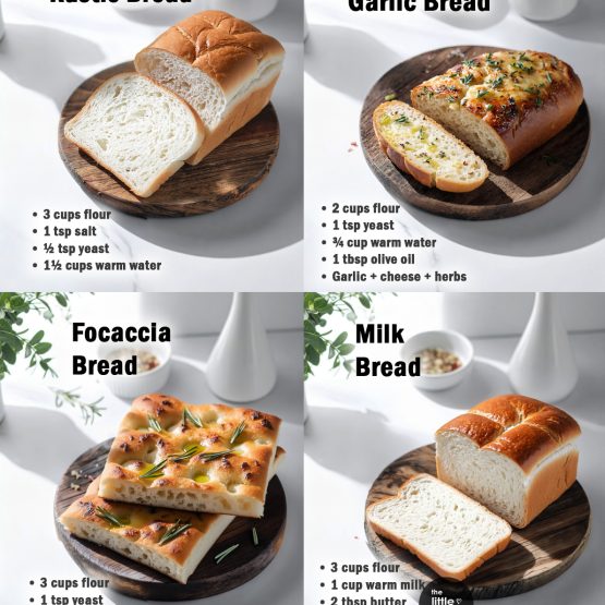 4 Easy Homemade Bread Recipes You’ll Want to Bake Again and Again 🍞