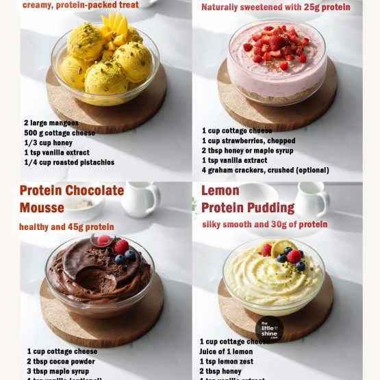 4 High-Protein Cottage Cheese Desserts You Need to Try