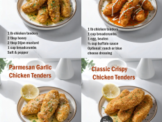 Homemade Chicken Tenders – 4 Easy Recipes
