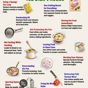 30 Common Kitchen Mistakes You Might Not Realize You're Making