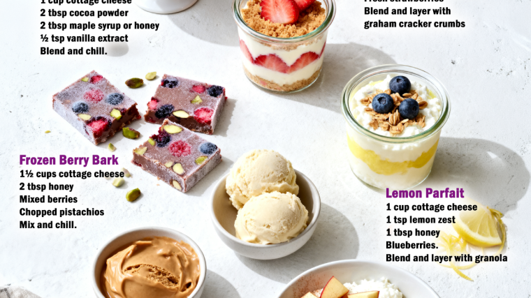 Easy High-Protein Cottage Cheese Desserts (15–25g Protein Per Serving)